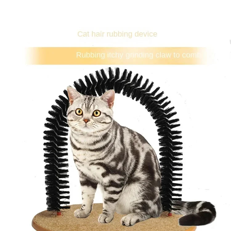 Loong's Choice: Self-Grooming Arch & Cat Massager