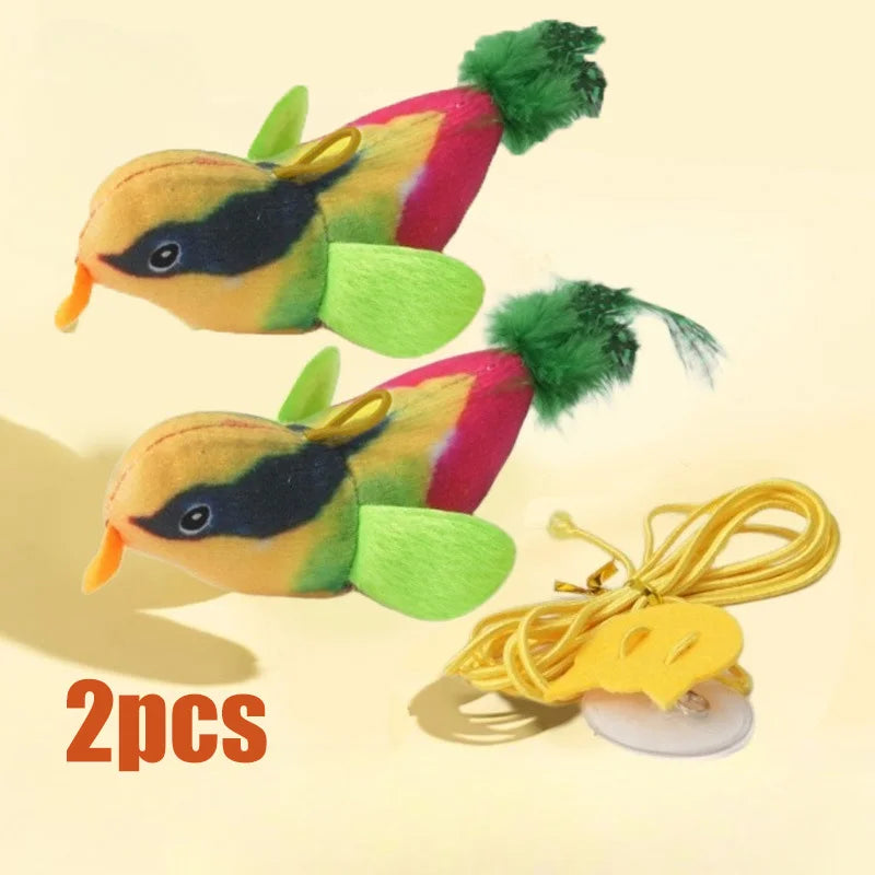 Loong's Hunt: Interactive Chirping Bird Toy