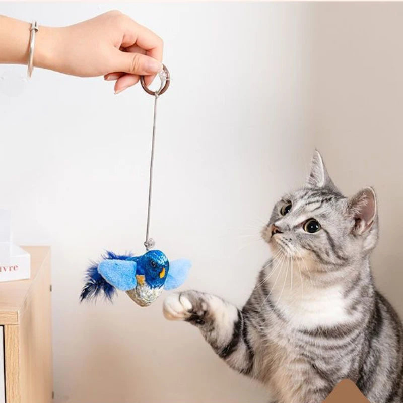 Loong's Hunt: Interactive Chirping Bird Toy