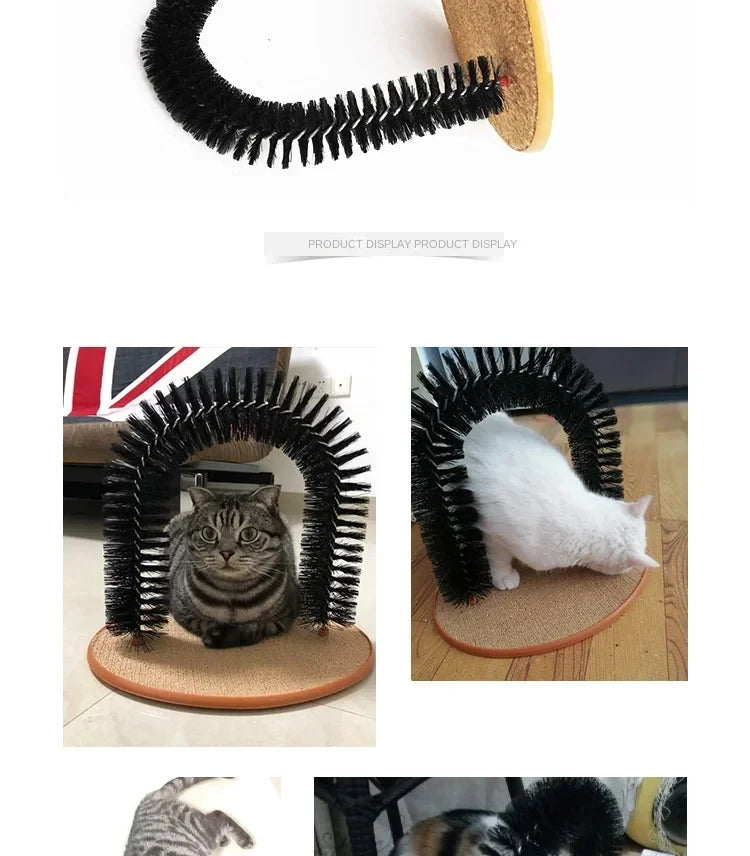 Loong's Choice: Self-Grooming Arch & Cat Massager