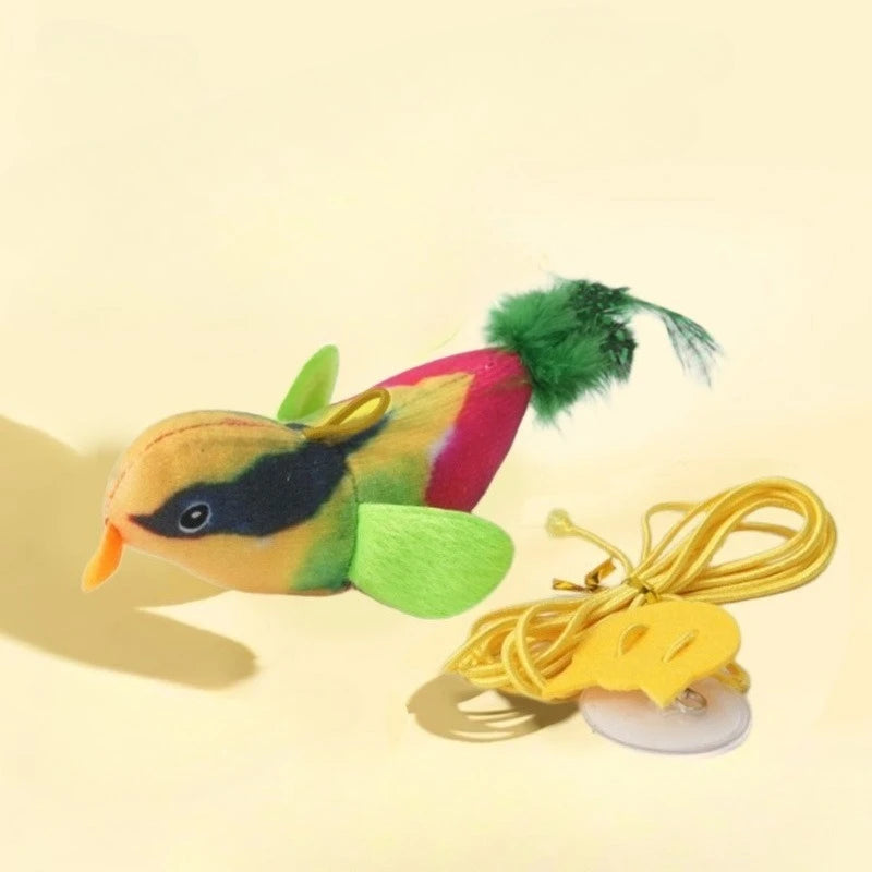Loong's Hunt: Interactive Chirping Bird Toy